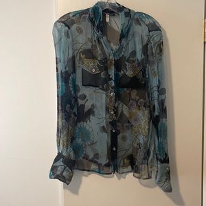 Luisa Cerano silk blouse size 12